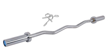 Barra olímpica ligeiramente partida 120 cm THUNDER