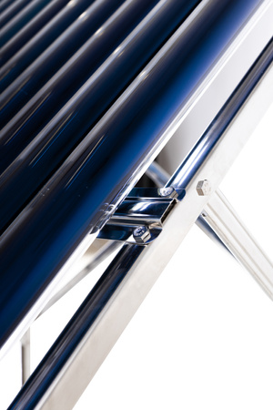 Coletor solar THUNDER sem depósito 20 tubos + estrutura