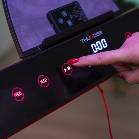 Passadeira de corrida eléctrica THUNDER RACE-RED