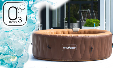 THUNDER MOCHA jacuzzi insuflável de jardim