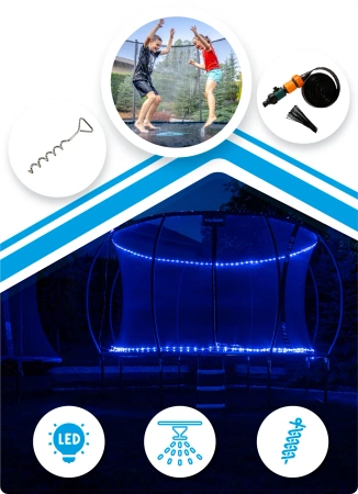 Trampolim THUNDER INSIDE ULTRA 6FT (183 cm) AZUL