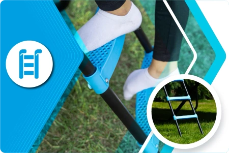 Trampolim THUNDER INSIDE ULTRA 10FT (305 cm) BLUE