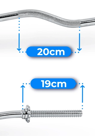 Grifo de parafuso ligeiramente partido 120 cm 30 mm THUNDER