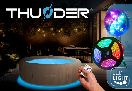 Jacuzzi de jardim insuflável THUNDER LATTE