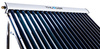 Coletor solar THUNDER sem depósito 20 tubos + estrutura