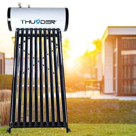 Coletor de pressão com depósito THUNDER 100 L PRETO