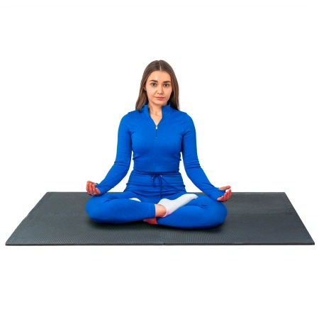 Puzzle de exercício preto 60x60cm THUNDER