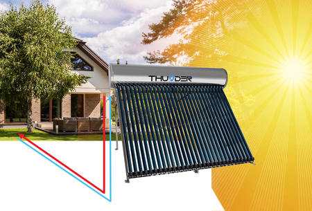 Coletor de pressão com depósito THUNDER 300 L