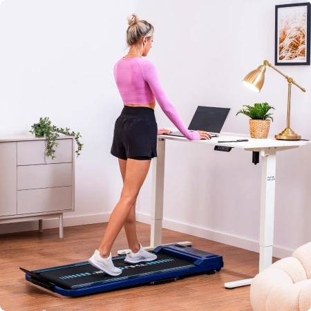 Passadeira de corrida eléctrica THUNDER VIVA-BLUE