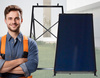Coletor solar de placa plana 2m THUNDER