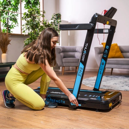 Passadeira de corrida eléctrica THUNDER RACE-BLACK