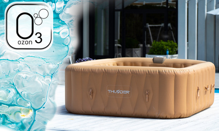 THUNDER FRAPPE Jacuzzi insuflável de jardim