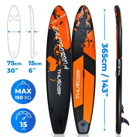 Prancha SUP 365cm THUNDER EARTH