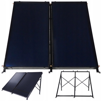 Coletor solar plano 2x2,5 m THUNDER