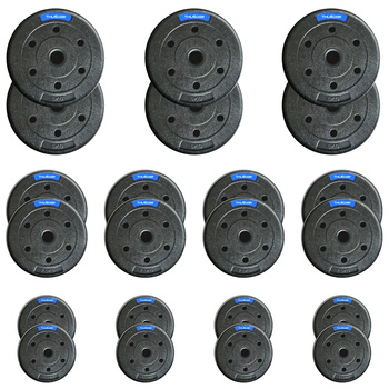 Pesos betuminosos fixados por THUNDER 6x5 kg + 8x2,5 kg + 8x1,25 kg