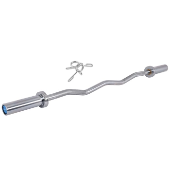 Barra olímpica ligeiramente partida 120 cm THUNDER