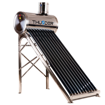 Coletor solar sem pressão THUNDER com depósito de 100 L