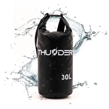 Saco impermeável 30 L THUNDER preto
