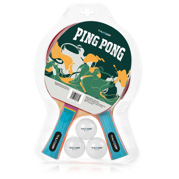 Pás de ténis de mesa THUNDER PING-SET