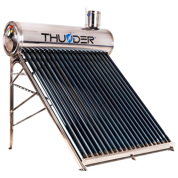 Coletor solar sem pressão THUNDER com depósito de 200 L